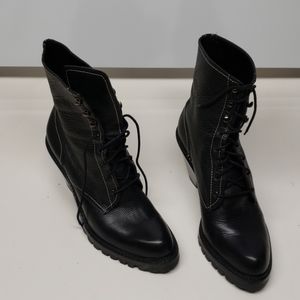 Via Spiga Leather Booties